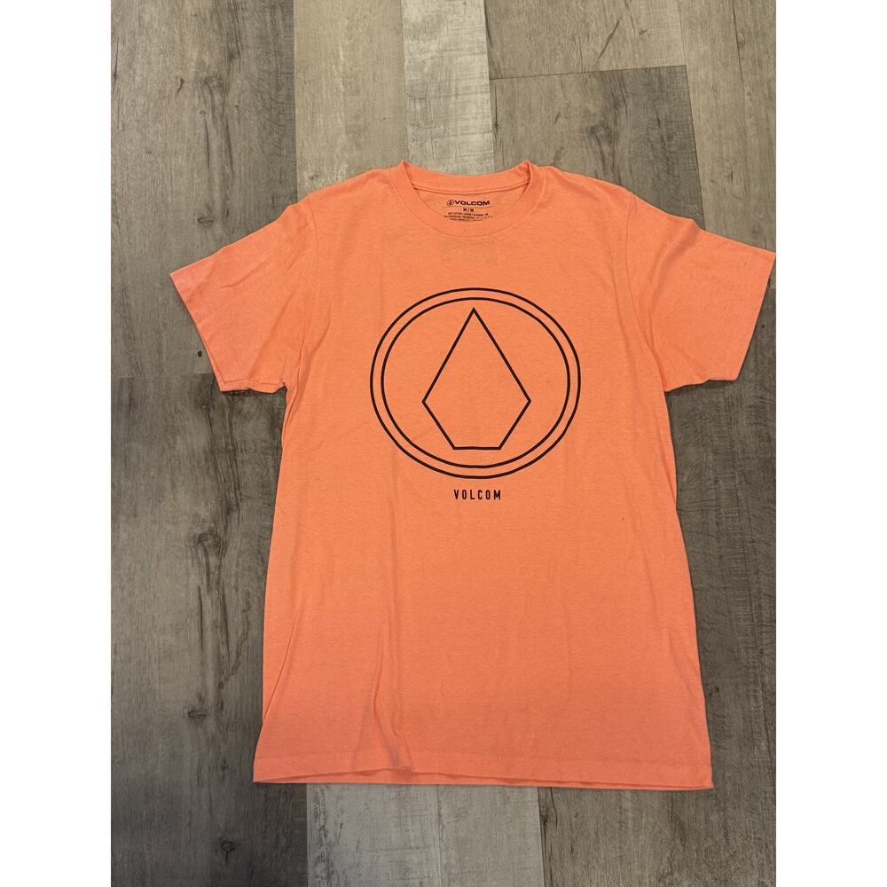 Volcom Shirt Mens Medium Polygon Graphic Tee Skateboarding Cotton Blend - Picture 2 of 5